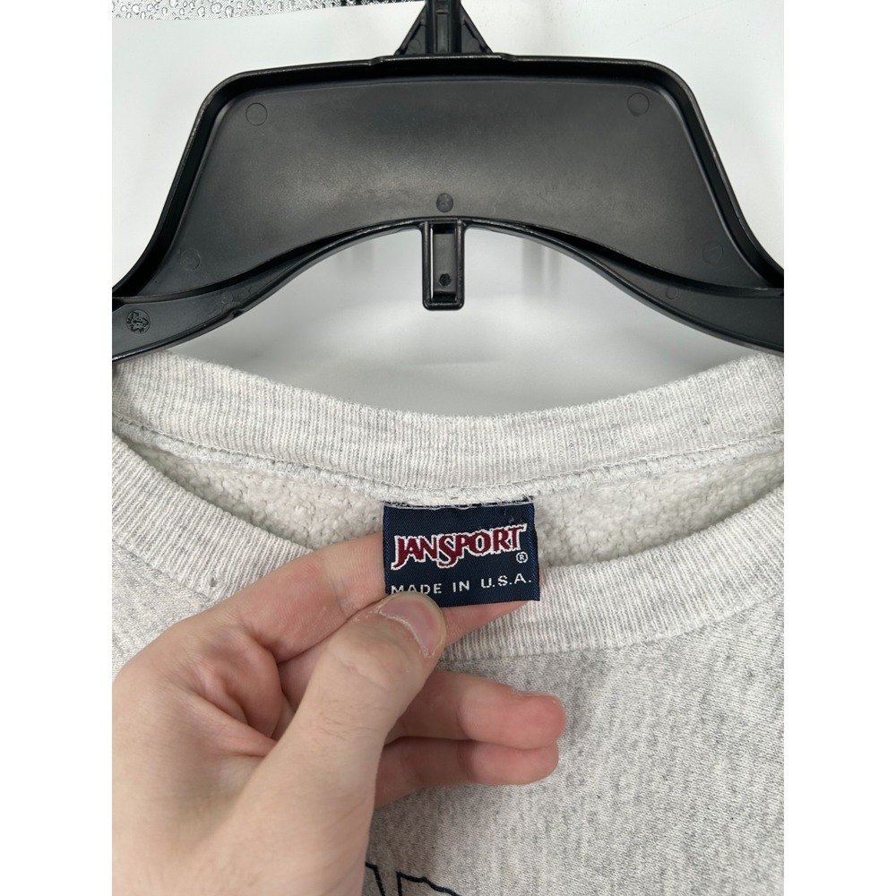 Jansport Notre Dame Fighting Irish Sweatshirt Crewneck Vintage 90s Made In USA - Picture 5 of 9